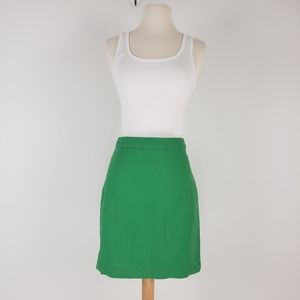 Banana Republic Green Pencil Skirt Sz 6 Pe…